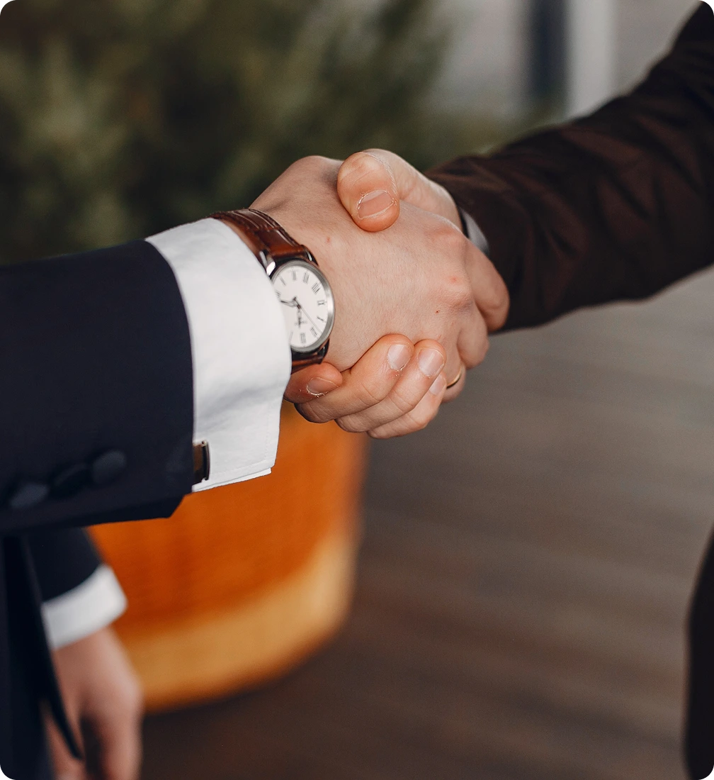 Partner handshake
